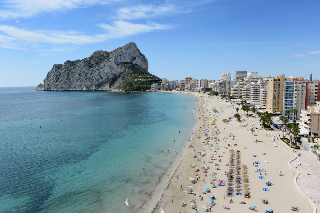 Calpe tiene alguna de las mejores playas de Alicante